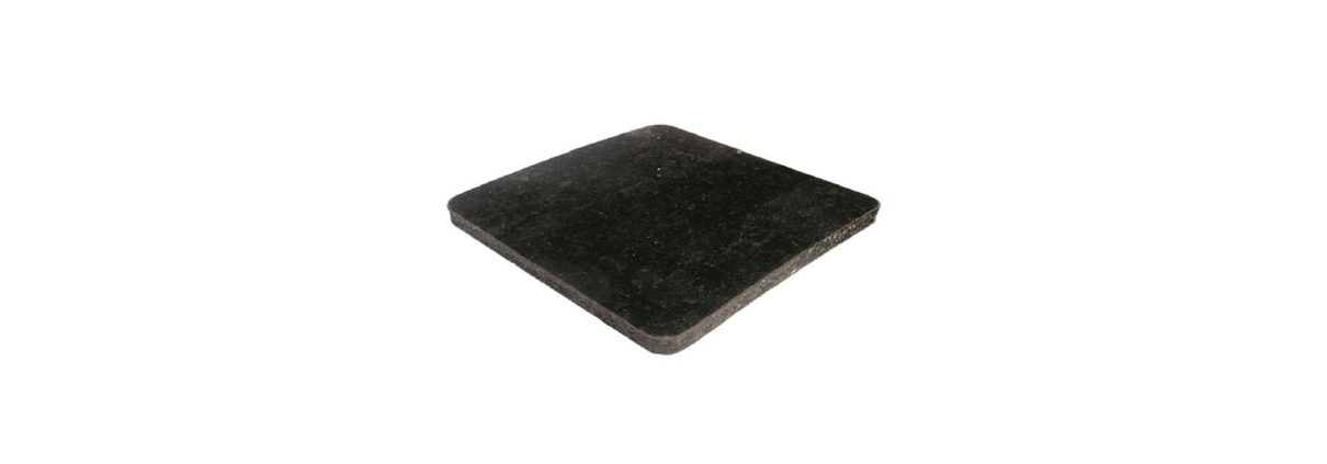 A heavy duty solid rubber anti slip mat