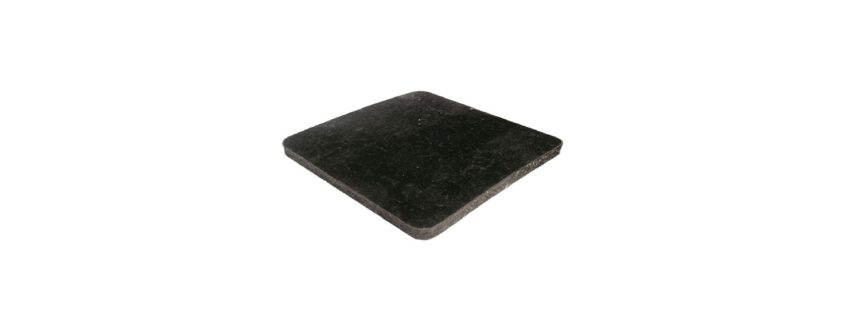 A heavy duty solid rubber anti slip mat
