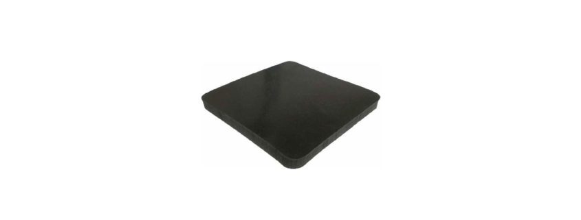 A light solid rubber anti slip mat