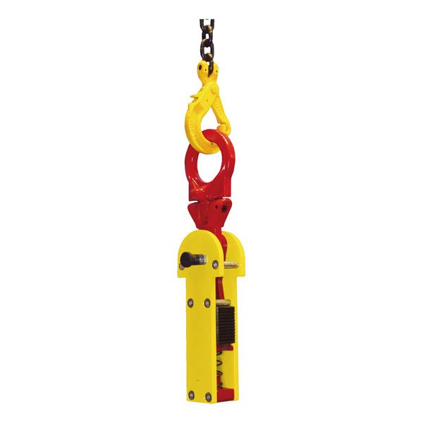 Example for a special TCK clamp for vertical lifting