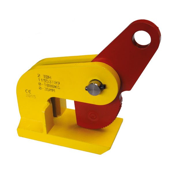 Example of a TDH clamp for horizontal lifting