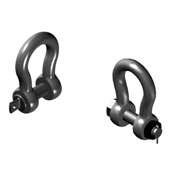 Drawing of high alloy bow shackles