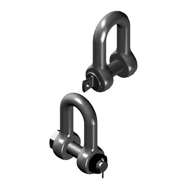 Drawing of high alloy D-shackles