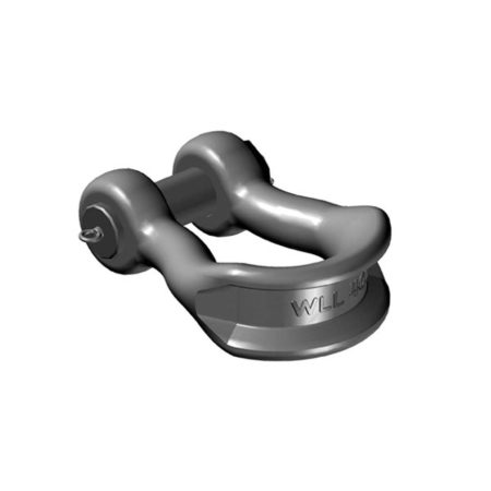 Drawing of a wide body shackle