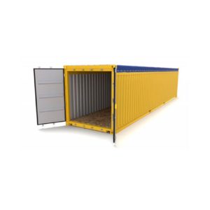 Open top shipping containers